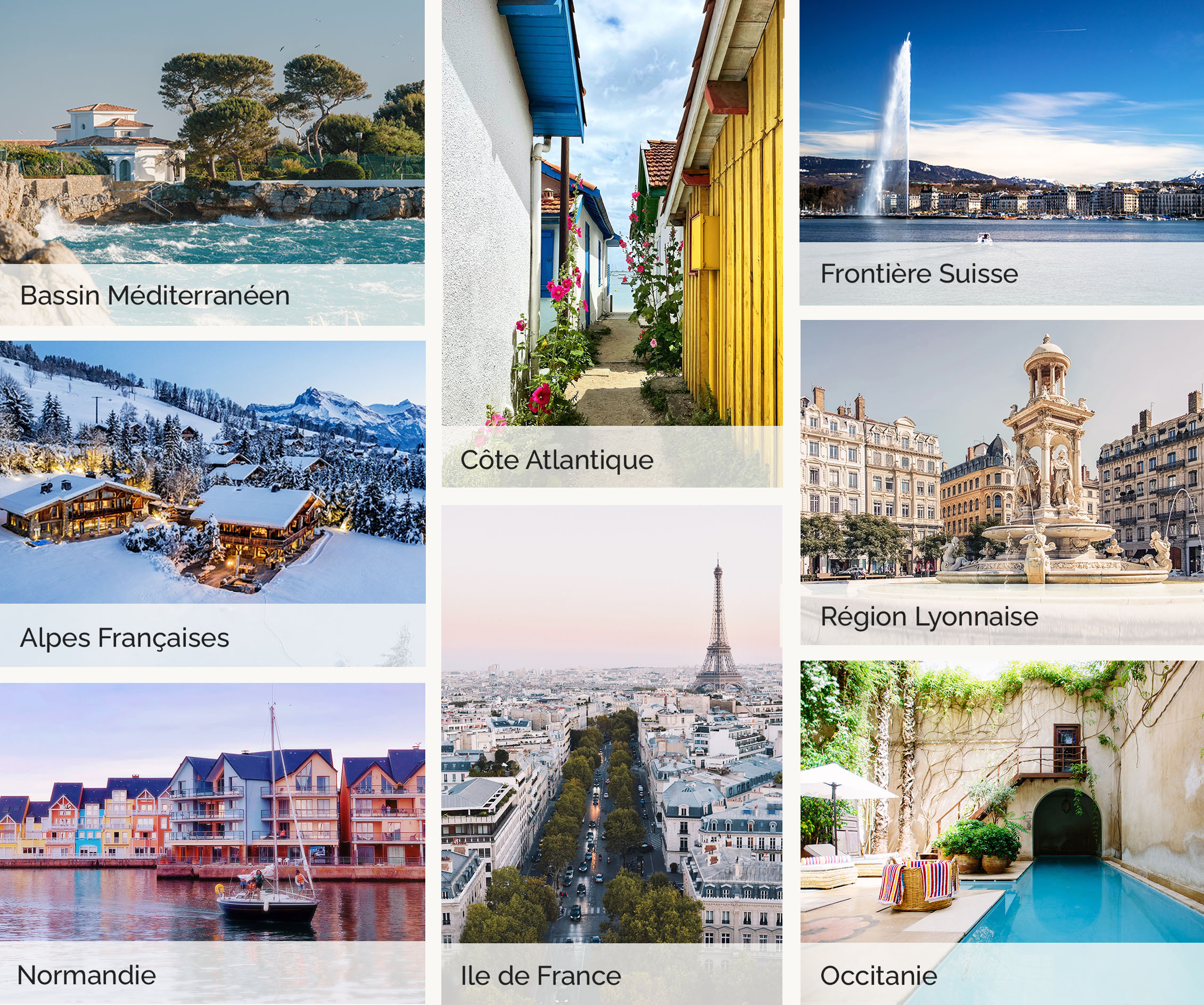 Nos lieux d'implantation